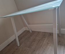 Glass top Desk