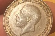 1928 Halfpenny George V
