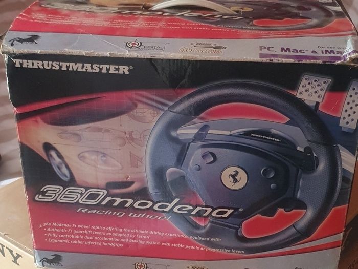 Thrustmaster 360 modena steering wheel for PC