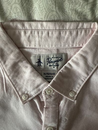 Original Penguin Pink Oxford Shirt XL