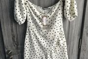 BNWT Polka Dot Dress UK 12