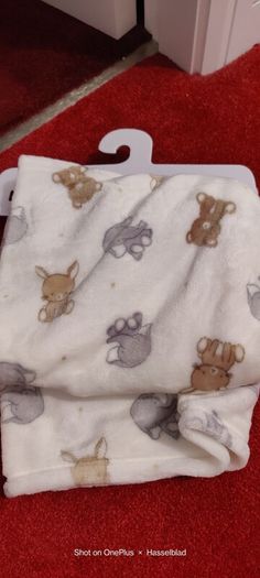 baby two piece dress and blanket