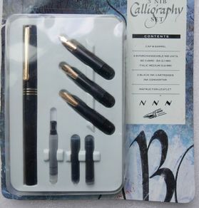 Vintage OSMIROID Calligraphy 3 Nib Calligraphy Set