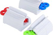 Hootensils Pack of 3 Toothpaste Squeezer - Rolling Tube Squeezer &amp; Toothpaste Holder, Easy Squeeze and Organized Countertop for Bathroom (FREE SHIPPING)
