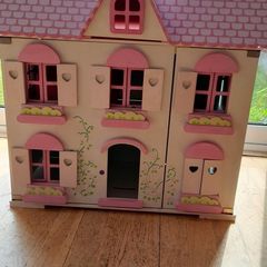 Dolls house and furniture