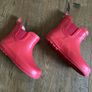 Girl's Red Chelsea Wellies | Uk 9 | EUR 27 Image 3