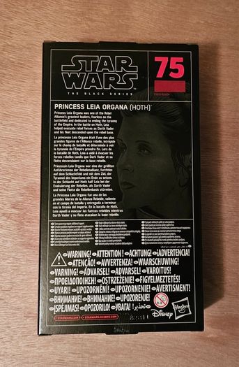 Star Wars Princess Leia Organa 6" Scale Black Series New & Unopened