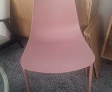 Laura James dusty pink dining chair