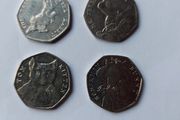 Beatrix Potter collectable 50p Coins