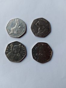 Beatrix Potter collectable 50p Coins