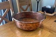 Antique Copper Preserve Pan