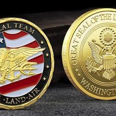 U.S Seal Team Challenge Coin