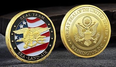 U.S Seal Team Challenge Coin
