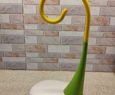 Whimsical Banana Tree Fruit Hanger Yellow and Green