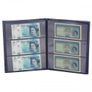 0576 Banknote 60 Pockets Leather Album Paper Money Collection Note Image 3
