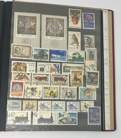 Collection: Poland Stamps mainly used however some mint noted along with some miniature sheets on 38 pages