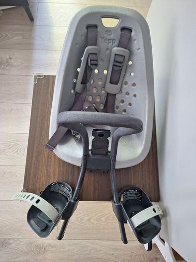 Thule Yepp Mini Front Child Bike Seat, Grey