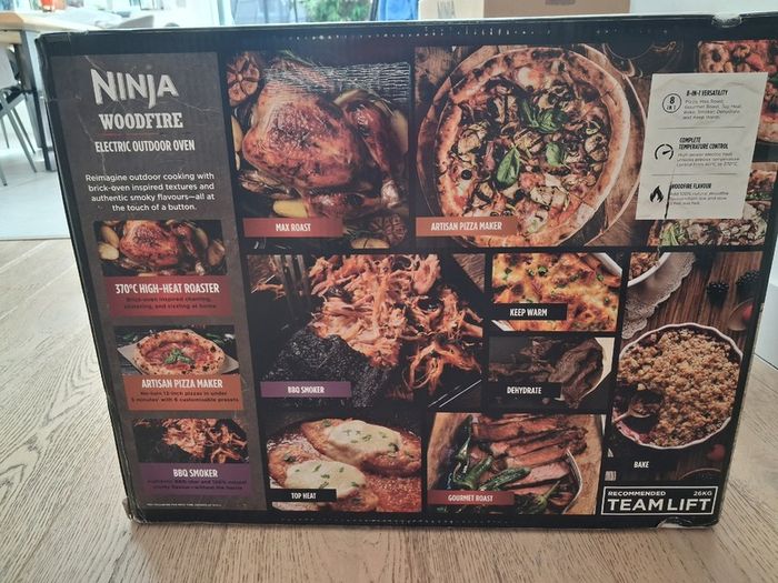 Ninja Woodfire Electric Outdoor Oven + Accessories