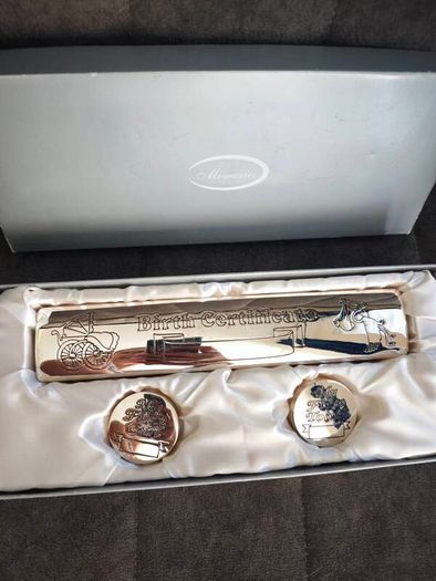 Silver Plated Baby Keepsake Gift Set