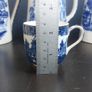 Beautiful Antique Blue and White Willow Pattern Small Coffee Can Cup, English Made, Unknown Maker Image 10
