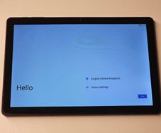 Acer 10" Android tablet with MicroSD slot and heaphone jack