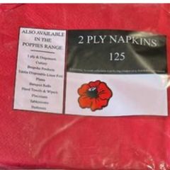 Pack Red Napkins