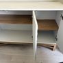 2 Units: Large Sideboard + TV Unit - White & Oak Effect Image 10