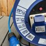 Safeline Blue Artic Cable Reel With 16 Amp Plug - 25Metre Image 3