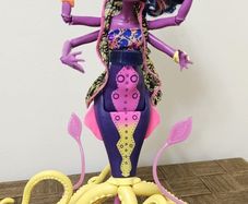 Monster High Doll Great Scarrier Reef Kala Merri Kraken. Glowing In The Dark