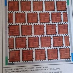 Demountable Parquet Dance Floor