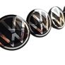 x4 VW New 65/66mm Alloy Wheel Centre Caps  Golf,Passat,Caddy Image 3
