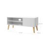 TV-Lowboard Scandinavian White Image 5