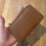 Michael Kors Brown & Gold Card Case / Small Purse Image 5