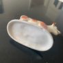 Reduced Staffordshire 19th  century  red and white Daisy cow creamer Image 4