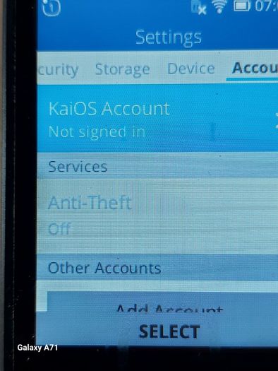 NOKIA KaiOS Flip Phone, Model Nokia 2027 Flip, 4GB, KaiOS 2.5.2 in excellent condition