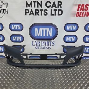 Front Bumper Skin for Audi A4 / S4 B9 2019-2020 Prefacelift S-Line