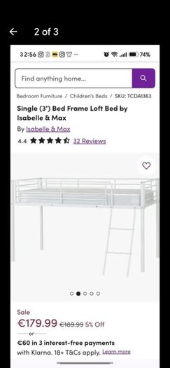 loft bunk bed