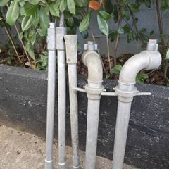 Hydrant stand pipe with key