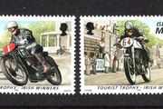 1996 Isle of Man Tourist Trophy Irish Winners Motorcycle Races Commemorative Stamps Mint Never Hinged (MNH)