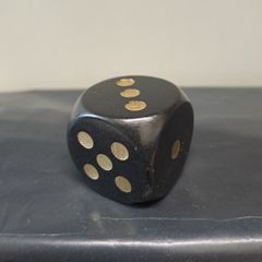 Large Vintage Wooden Dice Decorative Gaming Dice