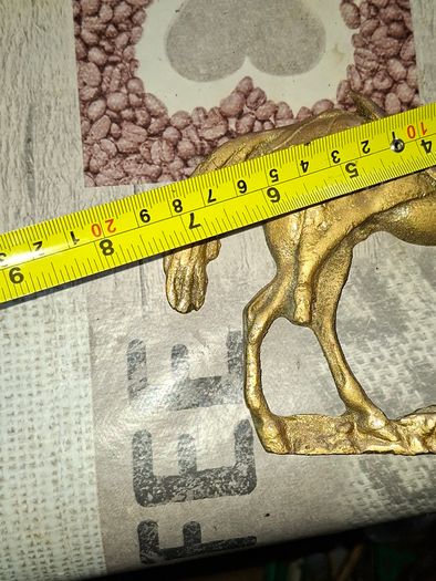 Vintage Brass Equestrian Horse Figurine, Postage Available or Collection