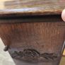 Vintage oak key holder cabinet Image 4