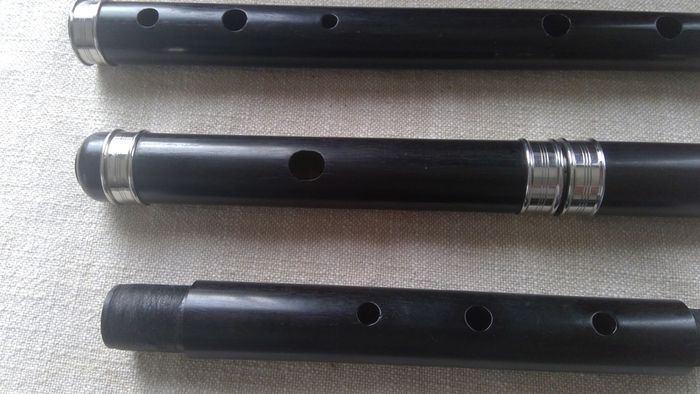 Irish Blackwood Flute by Des Seery