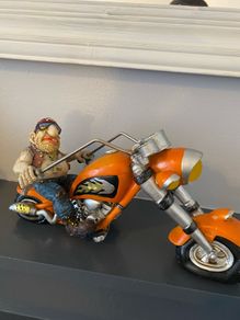 model motorbike biker