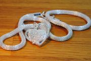 Necklace with Heart Shaped Pendant
