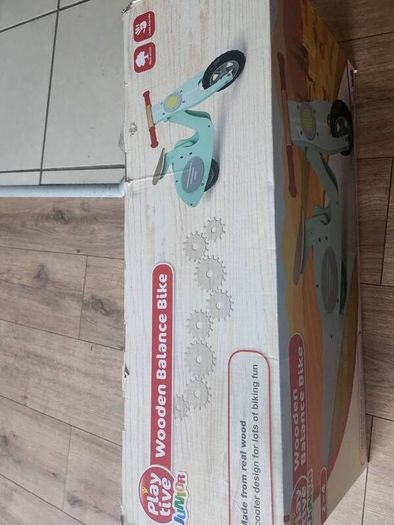wooden bike