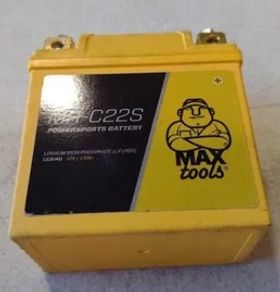 Maxtools MR-C22S 12V Superlight Motorcycle Battery
