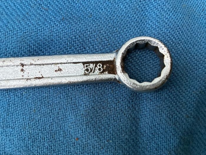 Vintage Tang Yugoslavia combination spanner 5/8