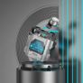 HOCO EW33 TWS Bluetooth 5.3 Earphone Zinc Alloy Shell Charging Box Gaming Touch Control Music Earbuds LED Light Display Earphone Image 9