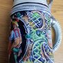 German Beer Stein Pewter Lid Vintage Made in Germany Image 6